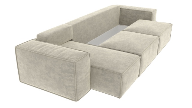 Диван Лофт (с шезлонгом)