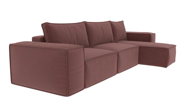 Диван Лофт (с шезлонгом)